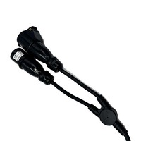 Amplificateur de signal DMX512 étanche IP65 avec 1 entrée et 6 sorties, isolation électrostatique puissante de 10 W pour éclairage de scène extérieur