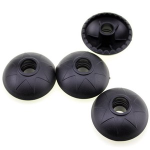 Fundas de goma para bastones de senderismo, antideslizantes, de 5,5 cm, para bastones de senderismo - Product Image 3