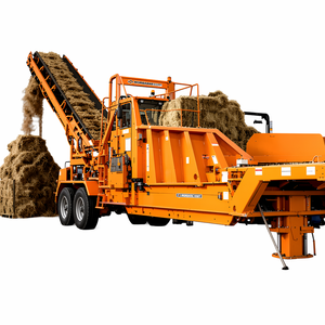 Broyeur horizontal sur roues haute performance 2680XP, broyeur <span class=keywords><strong>de</strong></span> <span class=keywords><strong>bois</strong></span> mobile à 4 roues, broyeur horizontal pour le recyclage des racines d'arbres, des bûches et des déchets - Product Image 4