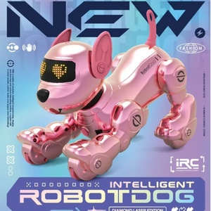 Chien RC Interactif Intelligent BG1533G, Jouet Électronique Tactile pour Animaux de Compagnie, Robot Musical Dansant, Chien Acrobatique Télécommandé pour Enfants, Nouveauté 2025 - Product Image 3