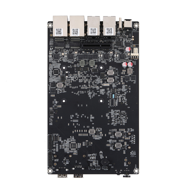 Qotom 10th Gen Core I3 I5 I7 NAS Motherboard 4*i225-V 2.5G LAN Dual DDR4 M.2 HD 4*SATA3.0 Soft Routing Mini ITX Mainboard
