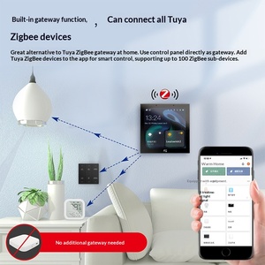 หน้าจออัจฉริยะควบคุมกลาง Xiaodu แบบ OEM ODM, รองรับ WiFi ควบคุมด้วยเสียงผ่านแอป Tuya ควบคุมบ้านอัจฉริยะด้วยเสียง จัดการอุปกรณ์อัจฉริยะของคุณได้อย่างง่ายดาย - Product Image 2
