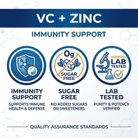 Comprimés effervescents de vitamine C et zinc OEM ODM, supplément alimentaire au potassium, acide ascorbique, pour adultes, améliore l'immunité, prendre 1 comprimé