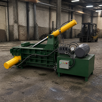 Presse à balles hydraulique pour ferraille, compacteur d'aluminium, machine à balles horizontale pour le recyclage de la ferraille