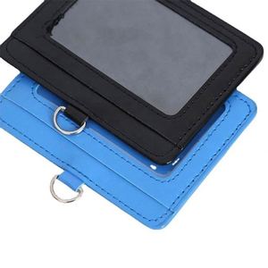 Porte-cartes et porte-badges professionnels en cuir PU mince, vente en gros - Product Image 6