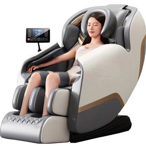 Profession elles voll automatisches 4D-Ganzkörpermassagegerät Wirtschaft licher Schwerelosigkeit Schulter rücken Bein Fuß 3d Schwerelosigkeit <span class=keywords><strong>Massage</strong></span> stuhl - Product Image 1