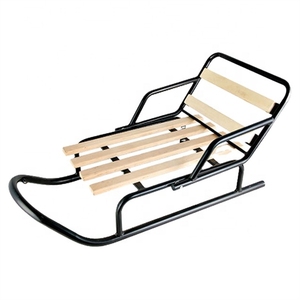 Vente en gros directe d'usine, <span class=keywords><strong>luge</strong></span> d'<span class=keywords><strong>hiver</strong></span> en métal personnalisée avec logo et couleur, avec dossier pour bébé/enfant - Product Image 1