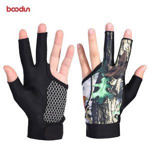 Boodun 3 Finger Billiards Pool <b>Gloves</b>, Left & Right Hand Universal Snooker Cue <b>Glove</b>, Premium Non-Slip Breathable Professional - Product Image 6