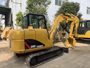 รถขุดขนาดเล็ก CAT 306D ไฮดรอลิกแบบตีนตะขาบ ขนาด 6 ตัน เครื่องจักรมือสอง - Product Image 1