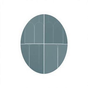 Carreaux de céramique modernes effet brique polie brillante Modèle 1478-HL-1 300x600mm pour murs intérieurs de supermarchés et centres commerciaux - Product Image 1