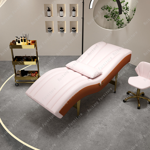 Cama de Estética con Reposacabezas Ajustable para Pestañas y Cejas, Mueble de Salón para Lashista - Product Image 2