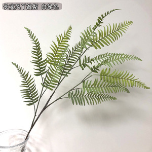 Nouvelles feuilles de <span class=keywords><strong>fougère</strong></span> de verdure artificielles ornementales pour la <span class=keywords><strong>d</strong></span>écoration <span class=keywords><strong>d</strong></span>'hôtel de mariage à la maison - Product Image 1
