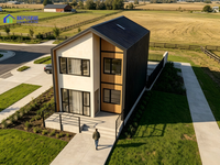 100 ㎡   Villa modulaire haut de gamme avec salles de bain privées, système solaire hors réseau, maison intelligente préfabriquée