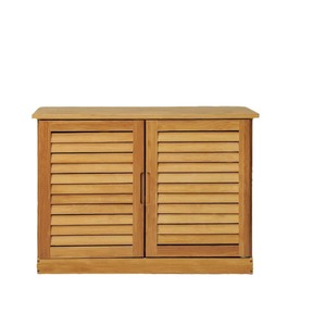 Bamboo <b>Shoe</b> <b>Rack</b> Two Layer <b>Storage</b> Cabinet Natural Color Modern Asian Design Freestanding Living Room Furniture - Product Image 5