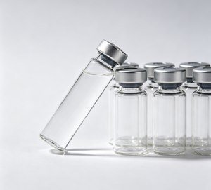 Flacons en verre ambré transparent à double teinte de 5 ml avec bouchons à sertir en alliage or-argent, boîte avec insert en papier kraft pour échantillons de sérum de soin de la peau - Product Image 6