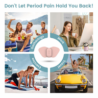 Appareil TENS Chauffant Électrique OEM ODM à 6 Modes de Massage pour Usage Domestique, Thérapie Naturelle Contre les Crampes Menstruelles, Chauffage sur Grande Surface