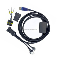 3 in 1 keduanya digunakan di ECU300/ MP48/2568D/D06 kabel antarmuka Cng untuk Kit Ecu kabel Usb Kit Ecu kualitas tinggi