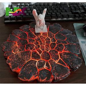Accesorios para Figuras de Acción Shf, Modelo de Efectos Especiales de Escena de Batalla con Grietas de Roca Magma USB, Decoración de Escenas de Fuego, Plataforma de Modelo de Anime - Product Image 5