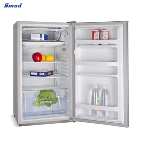 91L White Glass/Wire Shelf <b>Mini</b> <b>Table</b> Top Fridge Refrigerators for Bedroom DSF-90L Refrigerators - Product Image 3