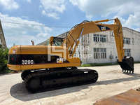 Pelle CAT 320 d'occasion japonaise d'origine Pelle CAT 320bl 320c Pelle hydraulique sur chenilles Pelle Caterpillar à bas prix
