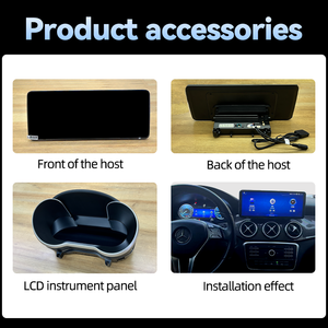 12,8 pulgadas Qualcomm 685Android 14 Car Carplay pantalla para <span class=keywords><strong>Mercedes</strong></span> a W176 B W246 CLA C117 GLA <span class=keywords><strong>GLK</strong></span> 2012-2019 Auto Multimedia Radio - Product Image 6