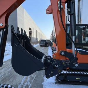 Oferta Especial: Excavadora Compacta de 3 Toneladas con Motor y Sistema de Accionamiento de Barrena, Alta Eficiencia, Envío Gratuito, Garantía de Un Año - Product Image 3