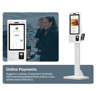 Máquina de Autoservicio para Registro en Hoteles, PC Todo en Uno con Pantalla Táctil, Carga de Celulares, Escáner de Código QR, Android, LCD, SDK, Kiosco