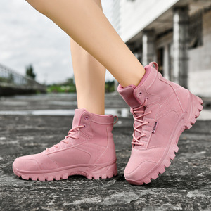 Bottes d'extérieur pour hommes - respirantes, confortables, légères, résistantes à l'eau, antidérapantes, amortissantes, adaptées à la randonnée - Product Image 5