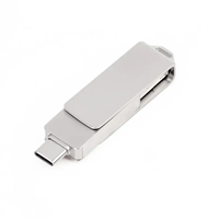 Unidad Flash USB 3 en 1OTG de alta velocidad de alta calidad USB 3,0 128GB 256GB 512GB para teléfono móvil tipo C Pen Drive para teléfono inteligente
