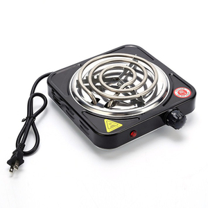 高品質1000W電気火スターター水ギセルチャコールバーナーシーシャチャコールヒーターシングルバーナー電気ホットプレート - Product Image 1