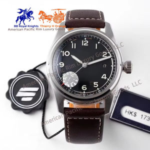 Montre automatique pour homme Longnes, cristal saphir, bracelet en cuir, étanche, mouvement à quartz Ronda, idéale pour les affaires - Product Image 2