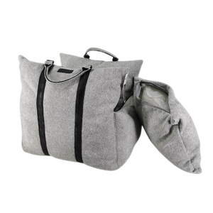Dog Car Seat Travel Dog bed with safe belt and Dog Leash inside - Product Image 2