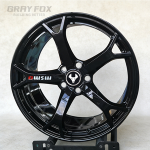 ล้อแม็กซ์ GRAYFOX สีดำเงาแบบกำหนดเอง ขนาด 18 19 20 21 นิ้ว 5x120 5x114.3 สำหรับ Infiniti G35 G37 Q50 <span class=keywords><strong>Nismo</strong></span> V1 - Product Image 3