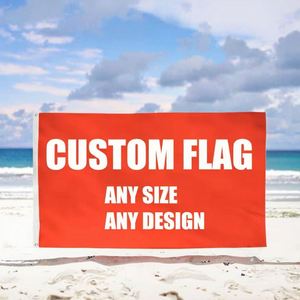 Bandera Publicitaria Exterior Personalizada, Tela de Poliéster, Impresión Digital por Sublimación, para Eventos - Product Image 3