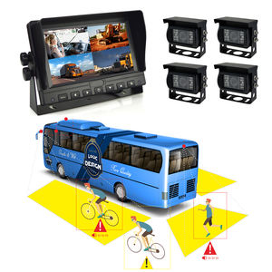 高品質7インチ2-Ch車両モニターオーディオカスタマイズ可能IPS LCD用トラック逆援助ステレオおよびRGB機能 - Product Image 5