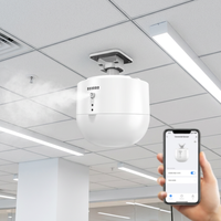 Diffuseur d'arômes électrique mural commercial de type plafond, commande intelligente par application, machine à parfum d'huiles essentielles sans eau, vente en gros