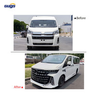 Kit carrosserie GUGO 2025 Hiace 300 à 40AF avec pare-chocs, phares, calandre et ailes pour mise à niveau Toyota Hiace 300 2019-2023