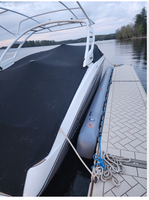 Accessoires pour yachts marins : Pare-battages gonflables robustes en PVC DWF Drop Stitch pour bateaux plats, pare-chocs de quai avec taille personnalisable