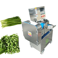 Industriële milieuvriendelijke roestvrijstalen bladgroente-snijmachine & -versnipperaar voor fruitverwerkingsbedrijven en restaurants
