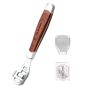 Foot File Heel <b>Planing</b> Tool Wood Handle for Calluses Dead Skin Removal - Product Image 1