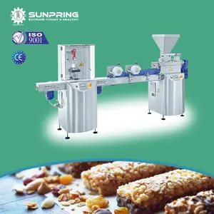 Máquina para hacer barras de avena SUNPRING, línea de producción de barras de chocolate y proteínas, máquina de barras energéticas