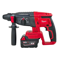 Perceuse à percussion Milwaukee Tools Heavy Duty 13 mm avec batterie lithium-ion 18 V 5 Ah, chargeur, kits d'outils de haute qualité, ensemble de perceuses à percussion