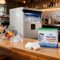 Tablettes nettoyantes écologiques pour machine à glaçons, pour machine à glaçons de comptoir, sans nickel, anti-calcaire, élimine les minéraux de l'eau dure
