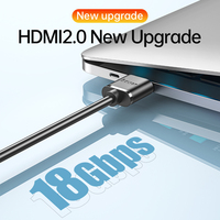 Câble HDMI de haute qualité Jasoz Factory, prend en charge la résolution 4K 30Hz, gaine en PVC, cuivre sans oxygène plaqué or, pour projecteur et moniteur