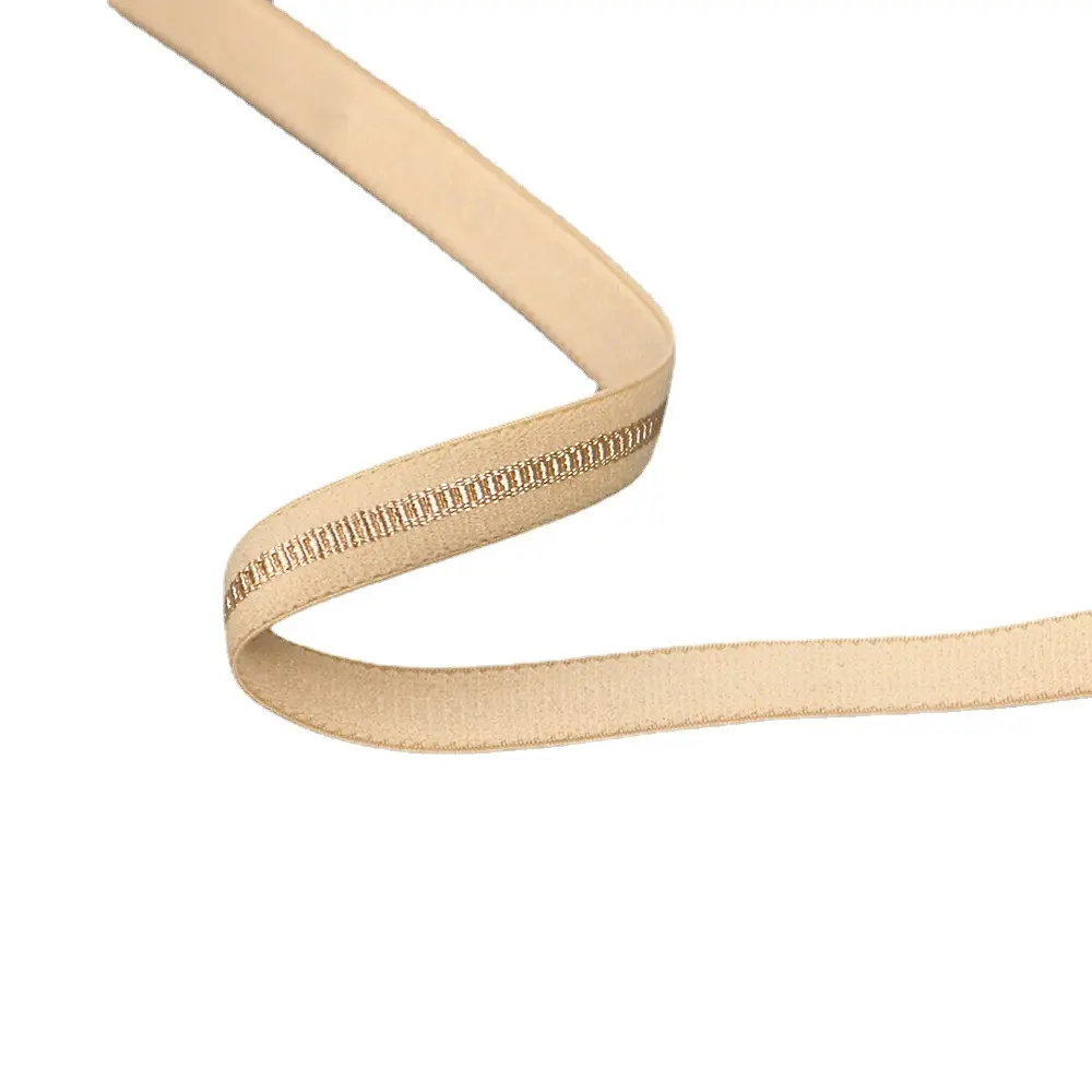 Wholesale high quality watch chain elastic shoulder tape women soft comfortable elastic bra straps elastic webbing for bra