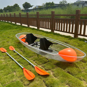 Nuevo diseño de cristal doble Kayak transparente <span class=keywords><strong>canoa</strong></span> barco 2 personas Kayaks transparentes para <span class=keywords><strong>alquiler</strong></span> de Kayak de playa - Product Image 4