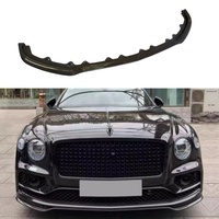 Lèvre de pare-chocs avant légère améliorée pour Bentley Flying Spur – Kit carrosserie en fibre de carbone sèche 3K de haute qualité
