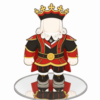 Ensemble de costume de roi ou de chevalier personnalisé, couronne, cape, tenue royale vintage pour peluche, accessoires de déguisement et de cosplay