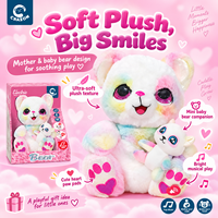 Jouets en peluche interactifs en forme d'ours, animaux en peluche électroniques, jouets doux pour bébés, pour les détaillants et les vendeurs en ligne, pour les tout-petits