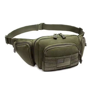 Sac de Poitrine Tactique Militaire Extérieur Imperméable de Haute Qualité avec Fermeture Éclair, Léger et Portable, Sac Banane OEM, Sac Ceinture - Product Image 3